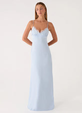 Sunniva Maxi Dress - Blue